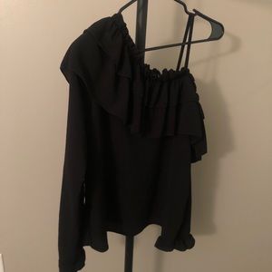 Pretty little thing one sleeved blouse